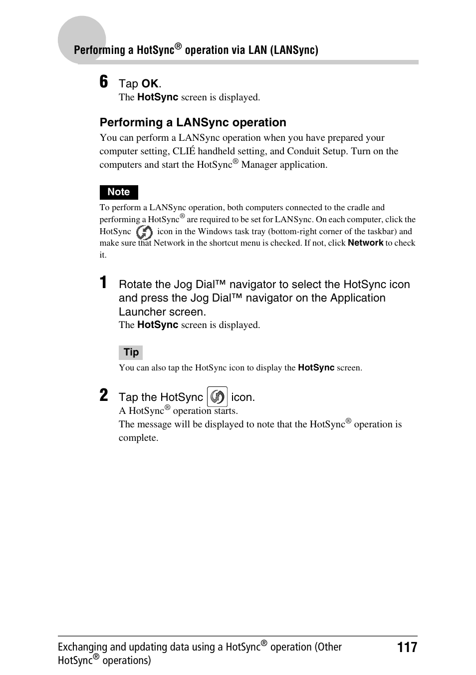 Sony PEG-NX70V User Manual | Page 117 / 176