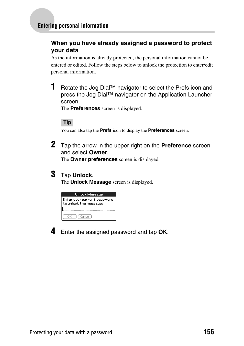 Sony PEG-NX70V User Manual | Page 156 / 176