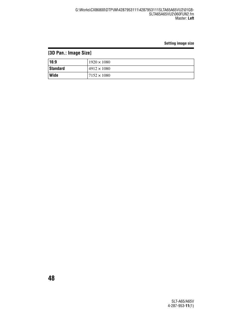 Sony SLT-A65V User Manual | Page 48 / 96