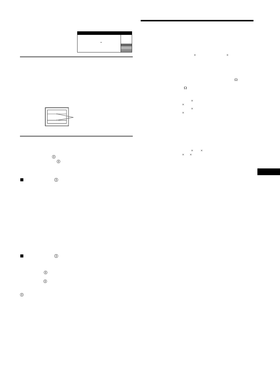 Fonction d’auto-diagnostic, Spécifications, Si des lignes fines apparaissent à l’écran | Sony CPD-E540 User Manual | Page 15 / 32