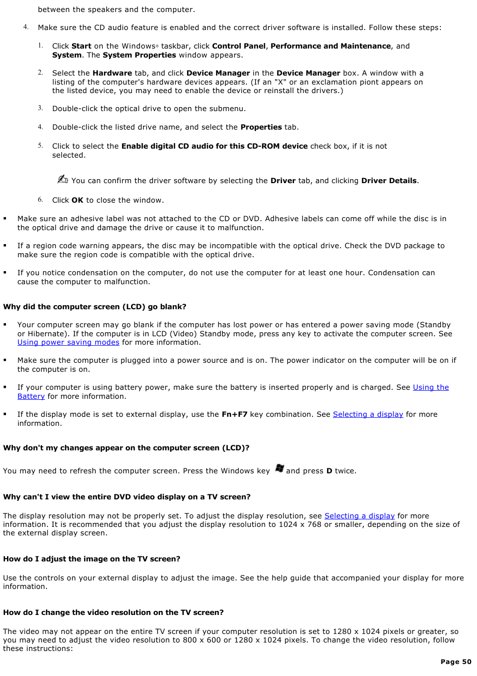 Sony PCG-GRV680 User Manual | Page 50 / 162