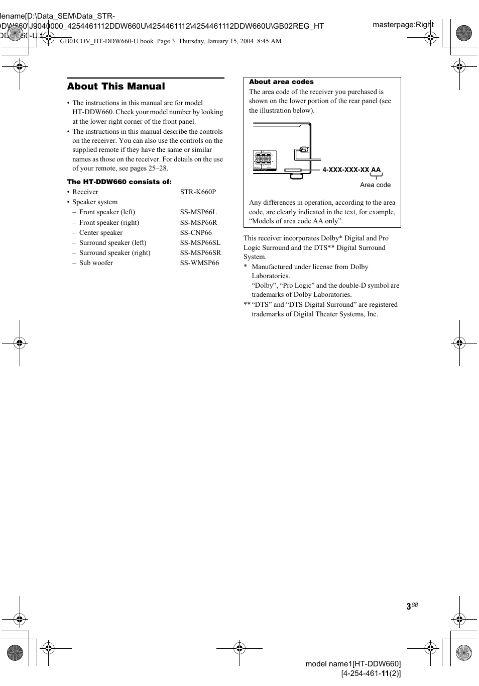 About this manual | Sony HT-DDW660 User Manual | Page 3 / 36