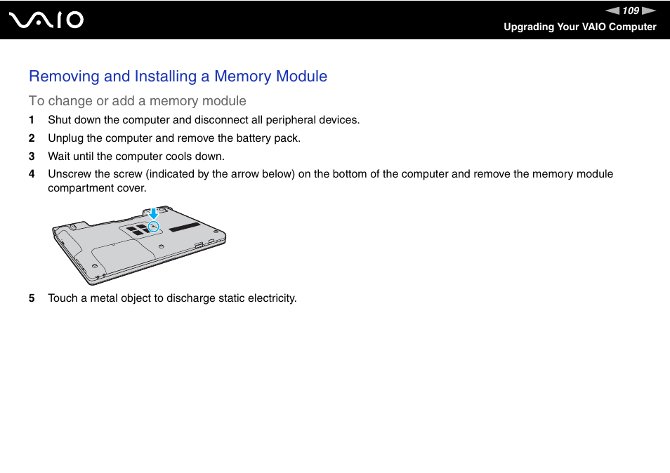 Sony VGN-FW170J User Manual | Page 109 / 191