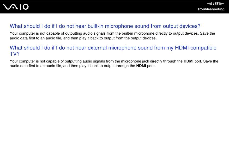 Sony VGN-FW170J User Manual | Page 165 / 191