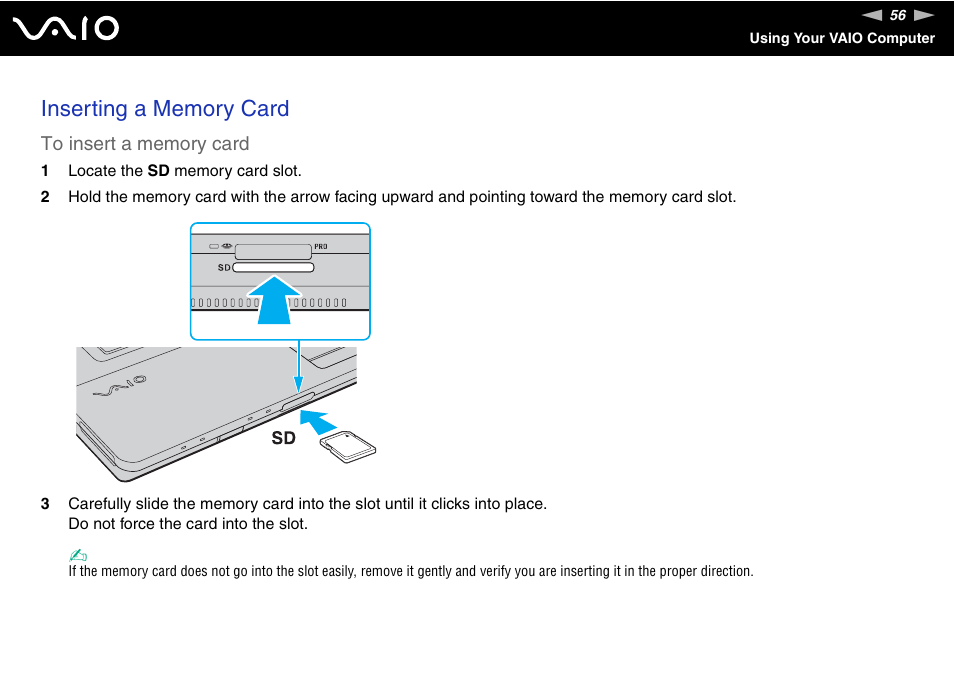 Sony VGN-FW170J User Manual | Page 56 / 191