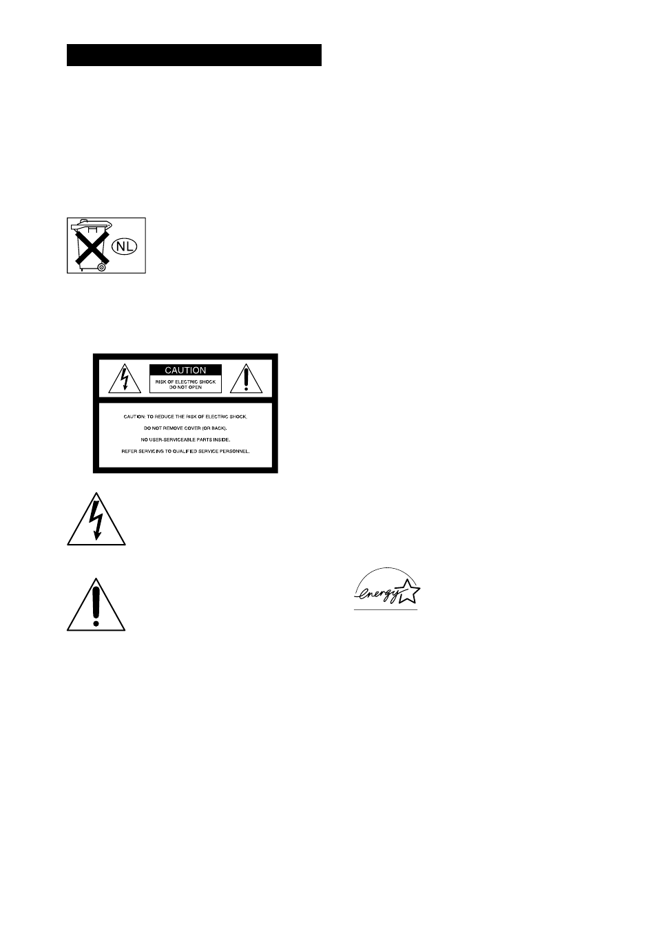 Warning | Sony STR-DA7ES User Manual | Page 2 / 80