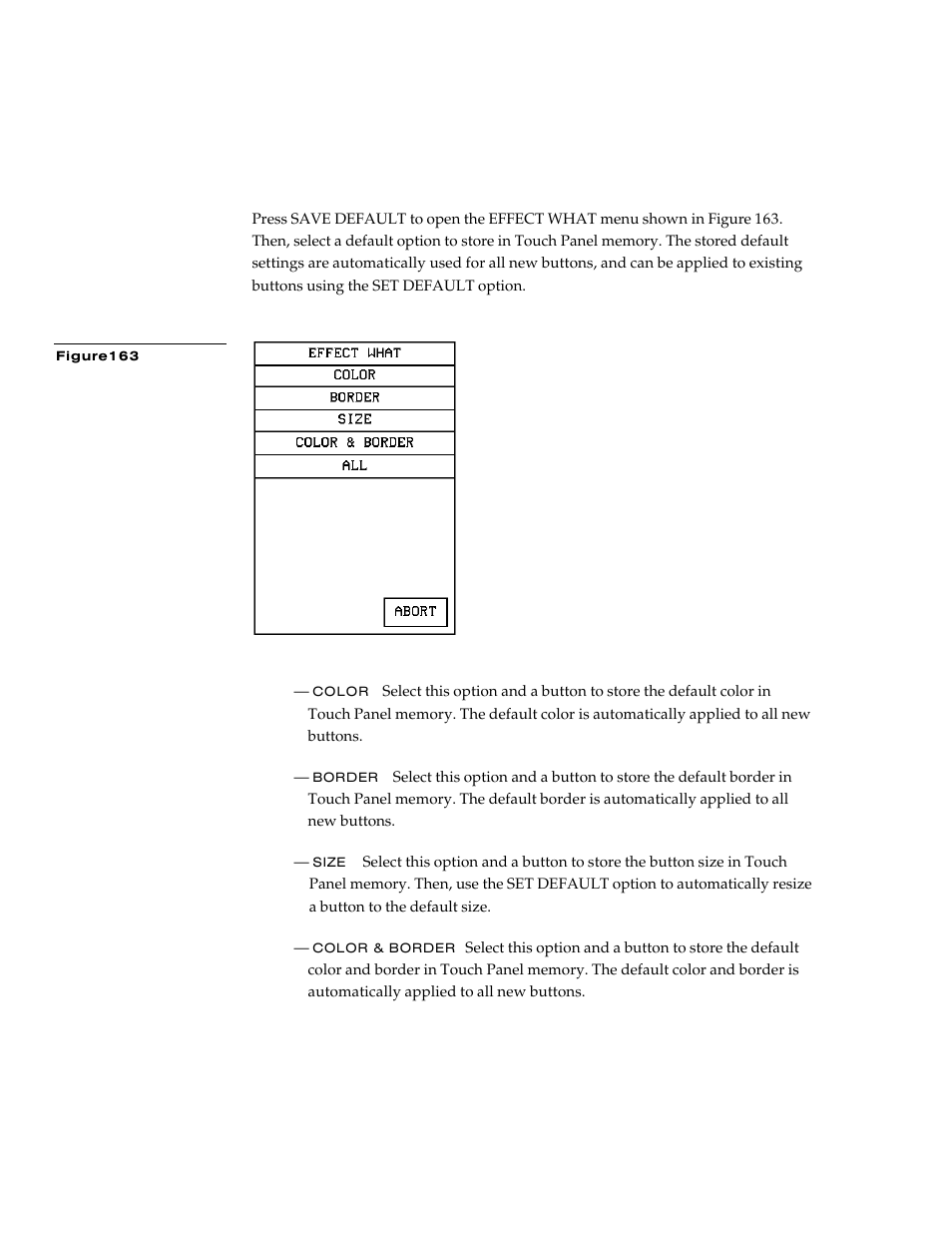 Save default | AMX G3 User Manual | Page 104 / 172