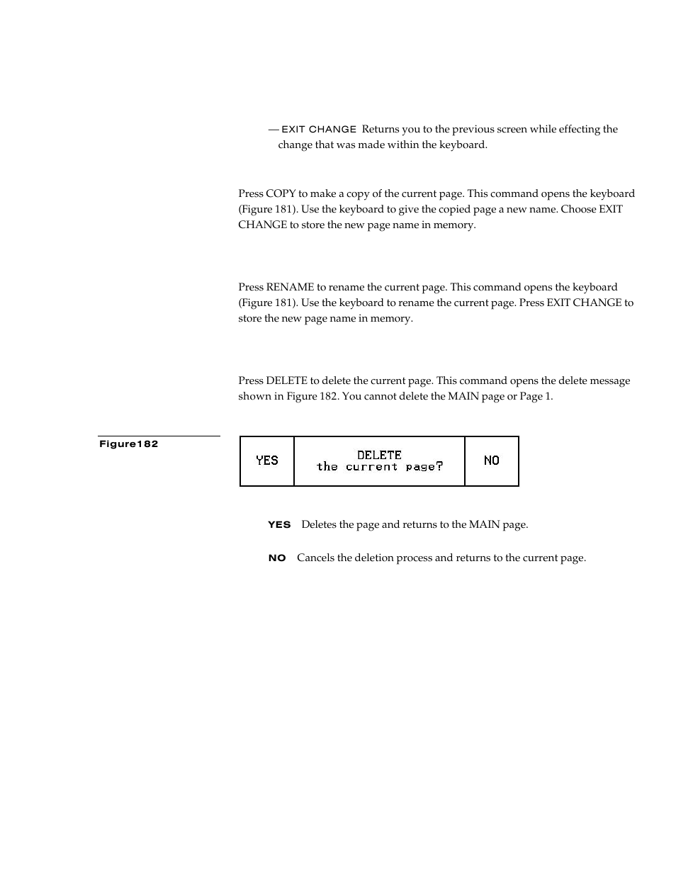 Copy, Rename, Delete | AMX G3 User Manual | Page 119 / 172