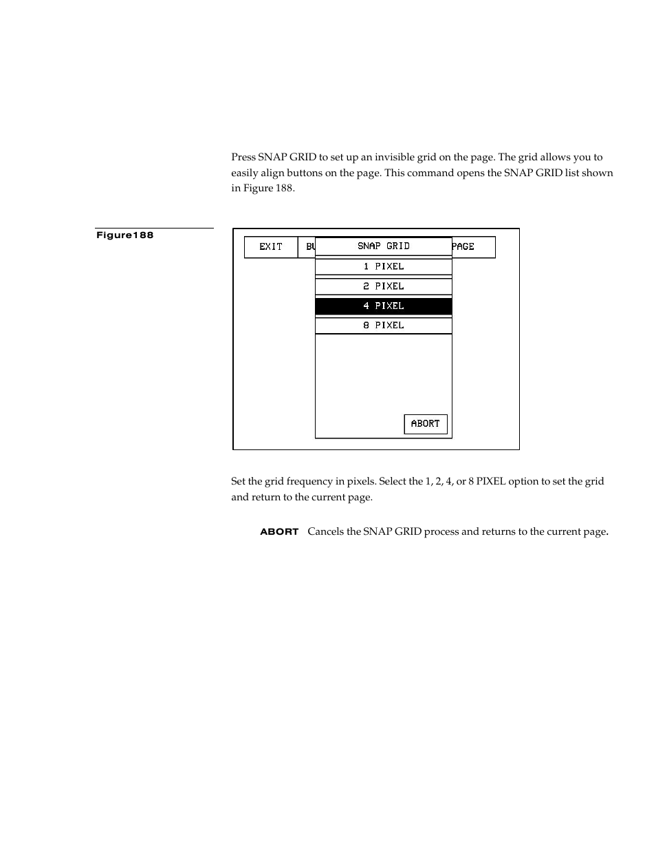 Snap grid | AMX G3 User Manual | Page 125 / 172