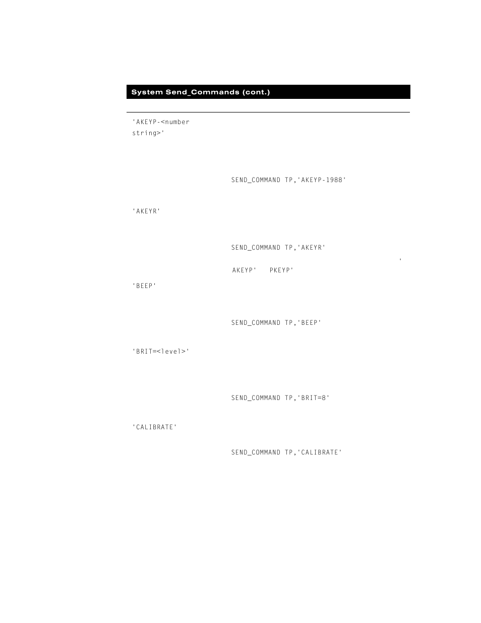 AMX G3 User Manual | Page 128 / 172