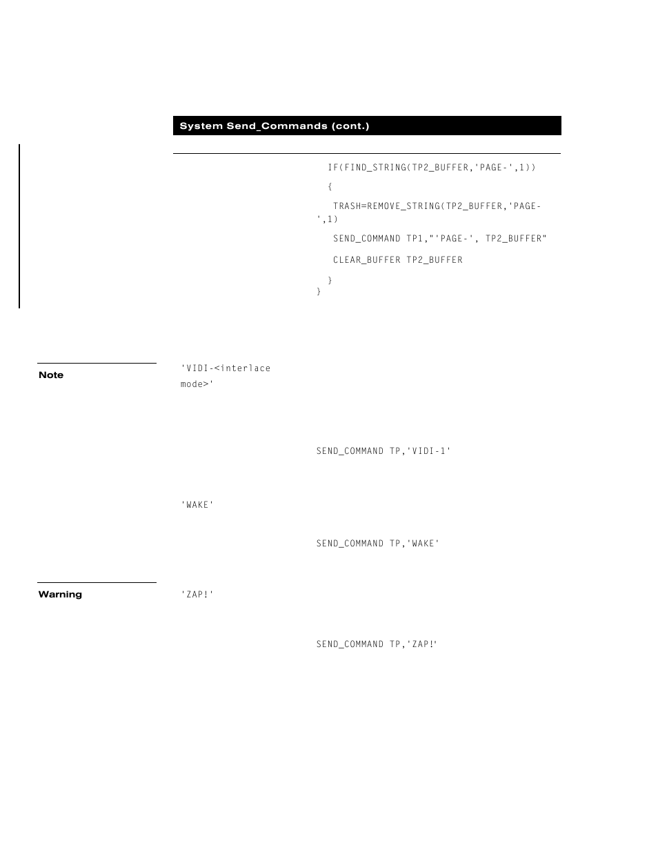 AMX G3 User Manual | Page 132 / 172