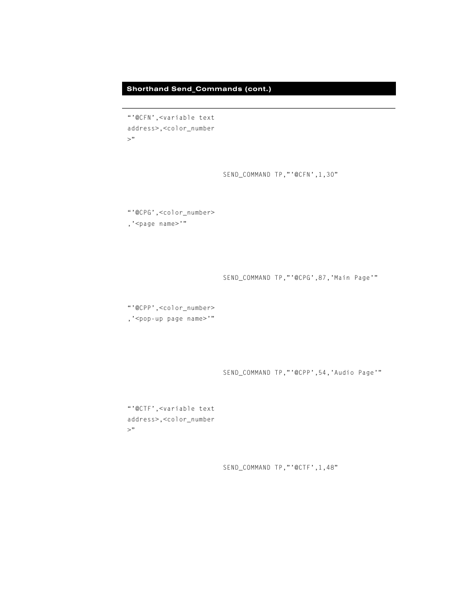 AMX G3 User Manual | Page 136 / 172