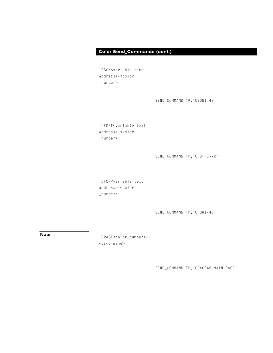 AMX G3 User Manual | Page 141 / 172