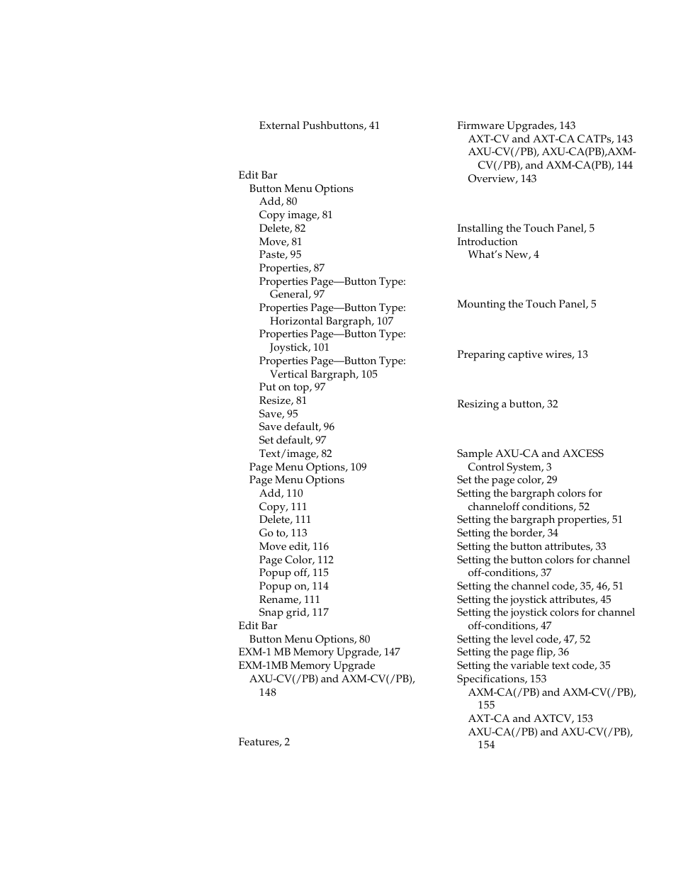 AMX G3 User Manual | Page 169 / 172