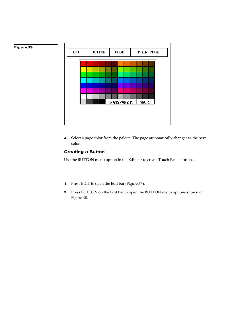 Creating a button, Adding a button | AMX G3 User Manual | Page 38 / 172