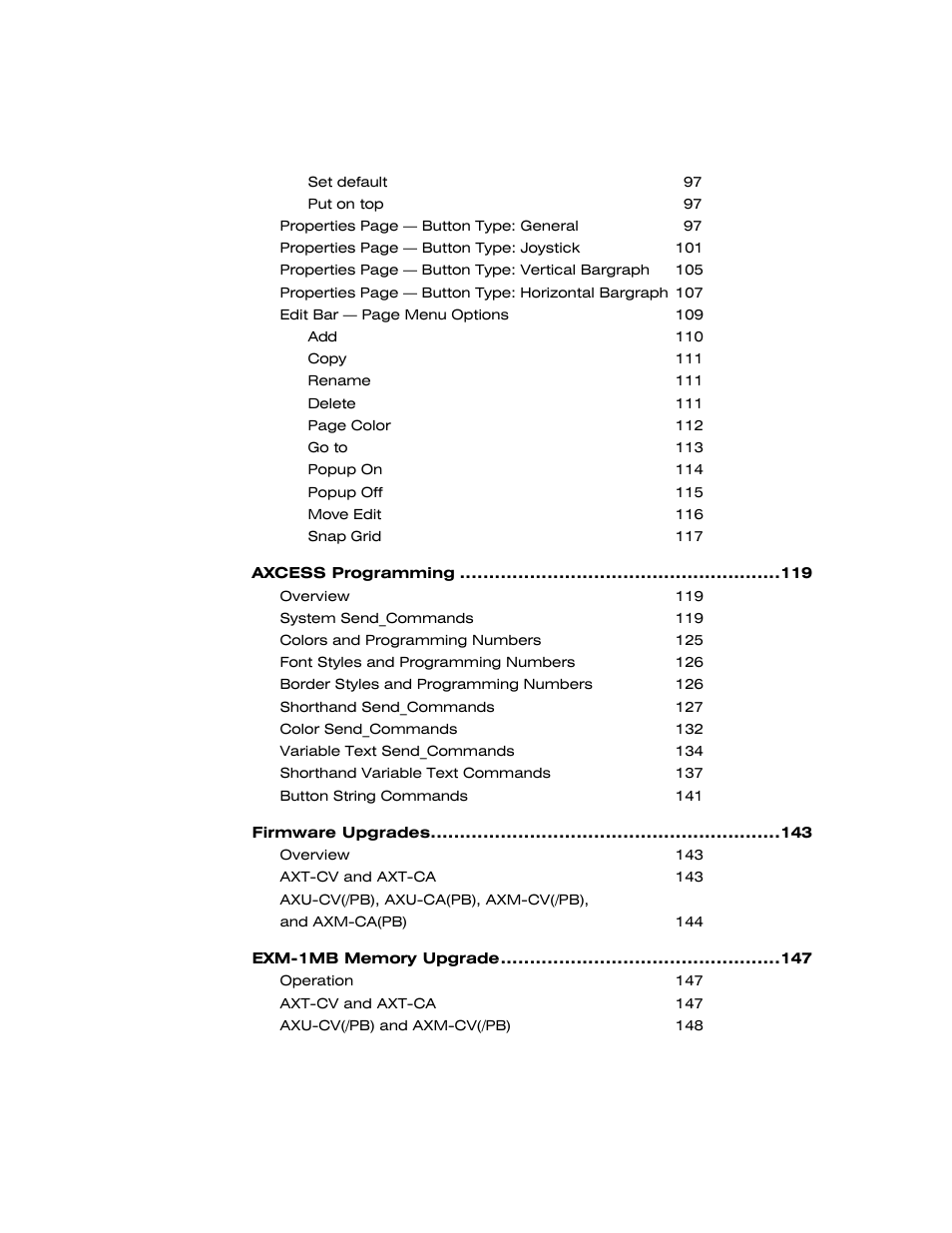 AMX G3 User Manual | Page 6 / 172