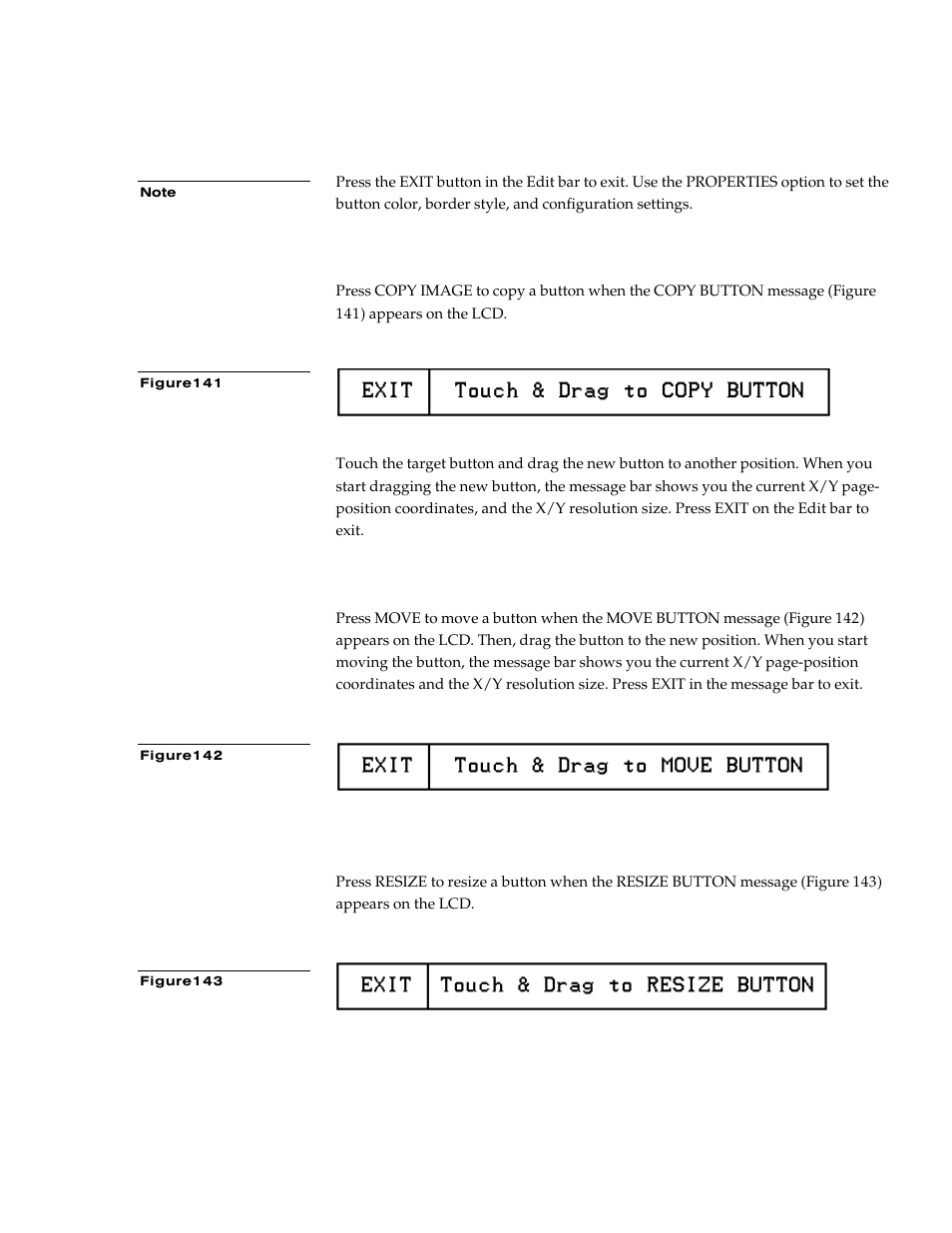 Copy image, Move, Resize | AMX G3 User Manual | Page 89 / 172