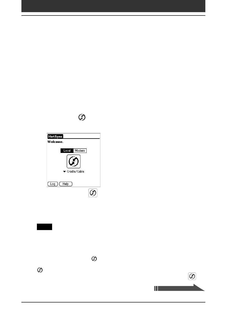 Performing a local hotsync, Operation, With the usb cable | Operation with the usb cable | Sony PEG-SJ20 User Manual | Page 103 / 222
