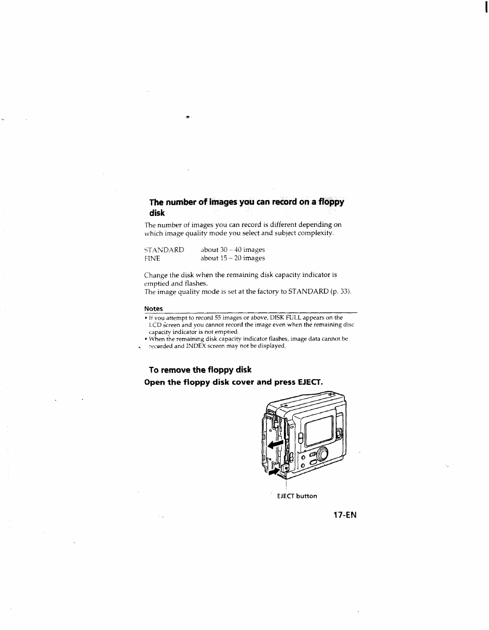 Sony MVC-FD51 User Manual | Page 17 / 133