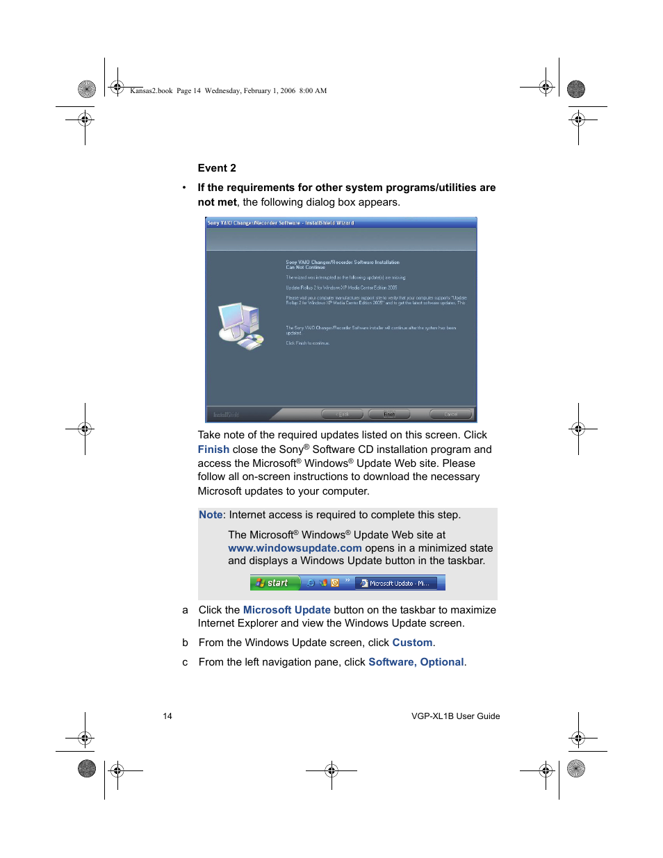 Sony VGP-XL1B2 User Manual | Page 20 / 52