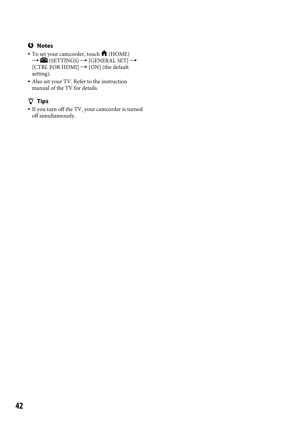 Sony HDR-CX12 User Manual | Page 42 / 116