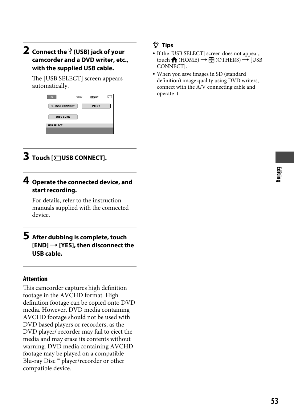 Sony HDR-CX12 User Manual | Page 53 / 116