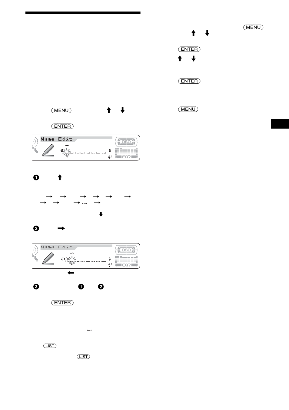 Storing station names, Station memo, 17 storing station names | Sony CDX-M8805X User Manual | Page 17 / 96