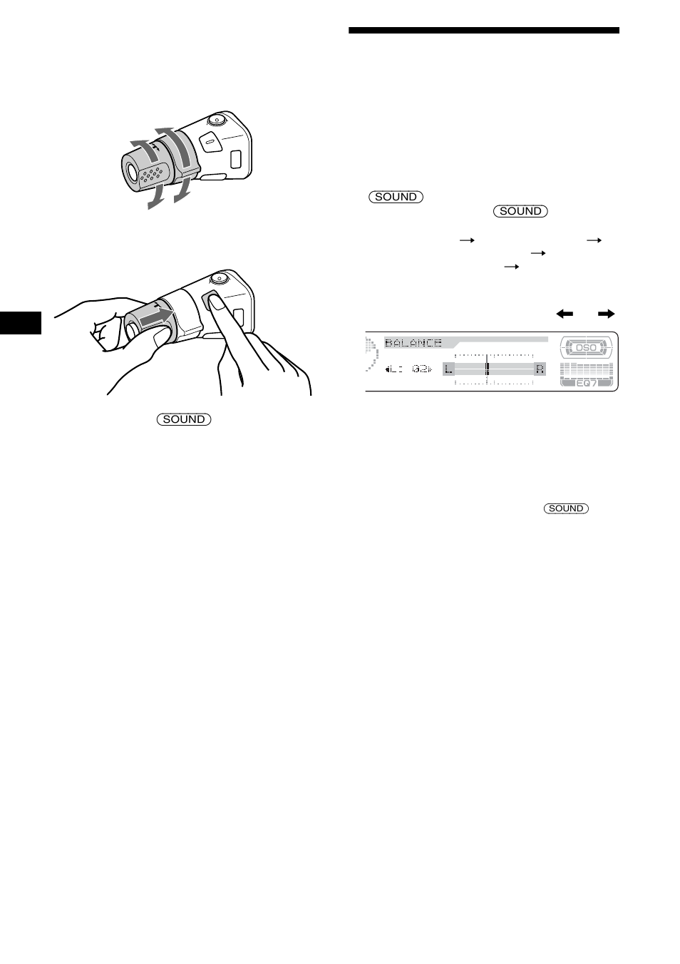 Réglage des caractéristiques du son | Sony CDX-M8805X User Manual | Page 50 / 96