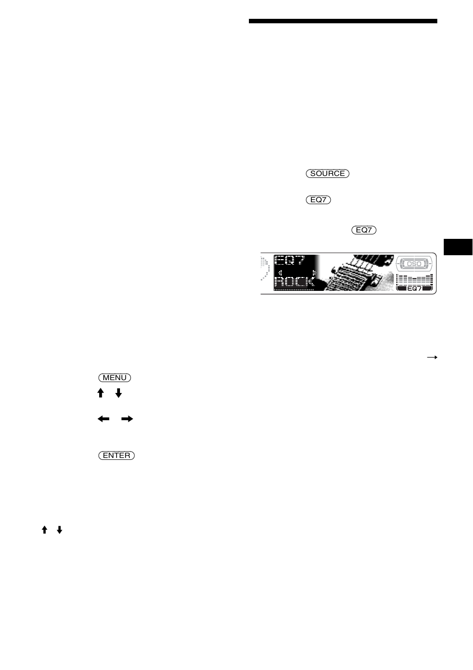 Ajuste del ecualizador (eq7) | Sony CDX-M8805X User Manual | Page 83 / 96