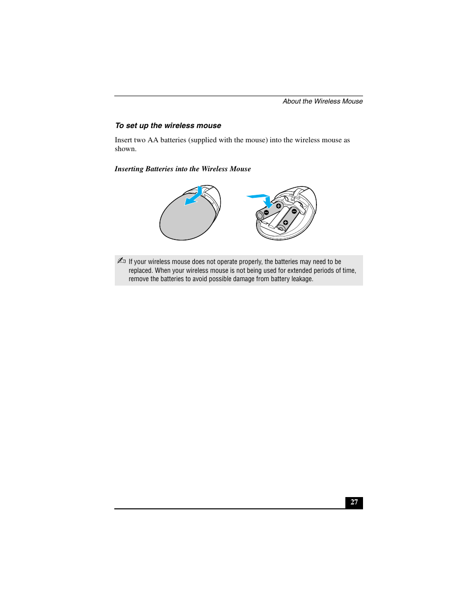 Sony VGN-A600B User Manual | Page 27 / 48