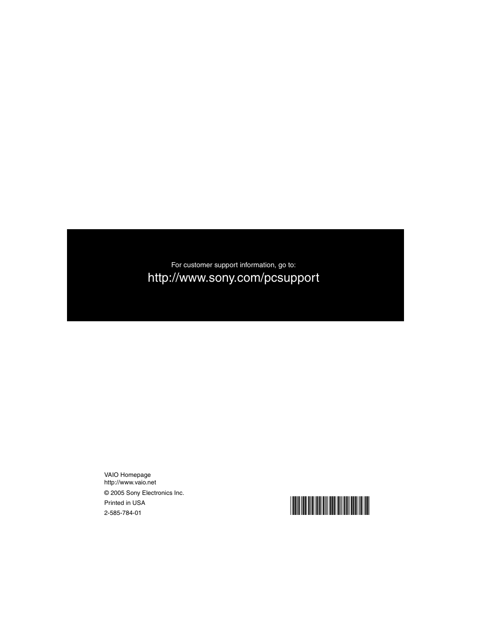 Sony VGN-A600B User Manual | Page 48 / 48