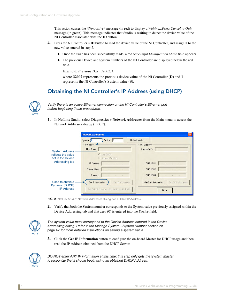 AMX NI-2100/3100/4100 User Manual | Page 14 / 154