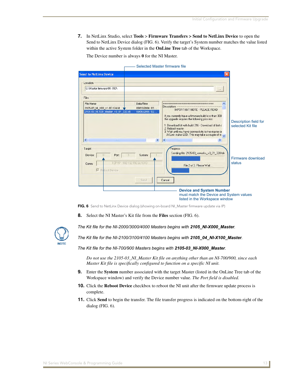 AMX NI-2100/3100/4100 User Manual | Page 21 / 154