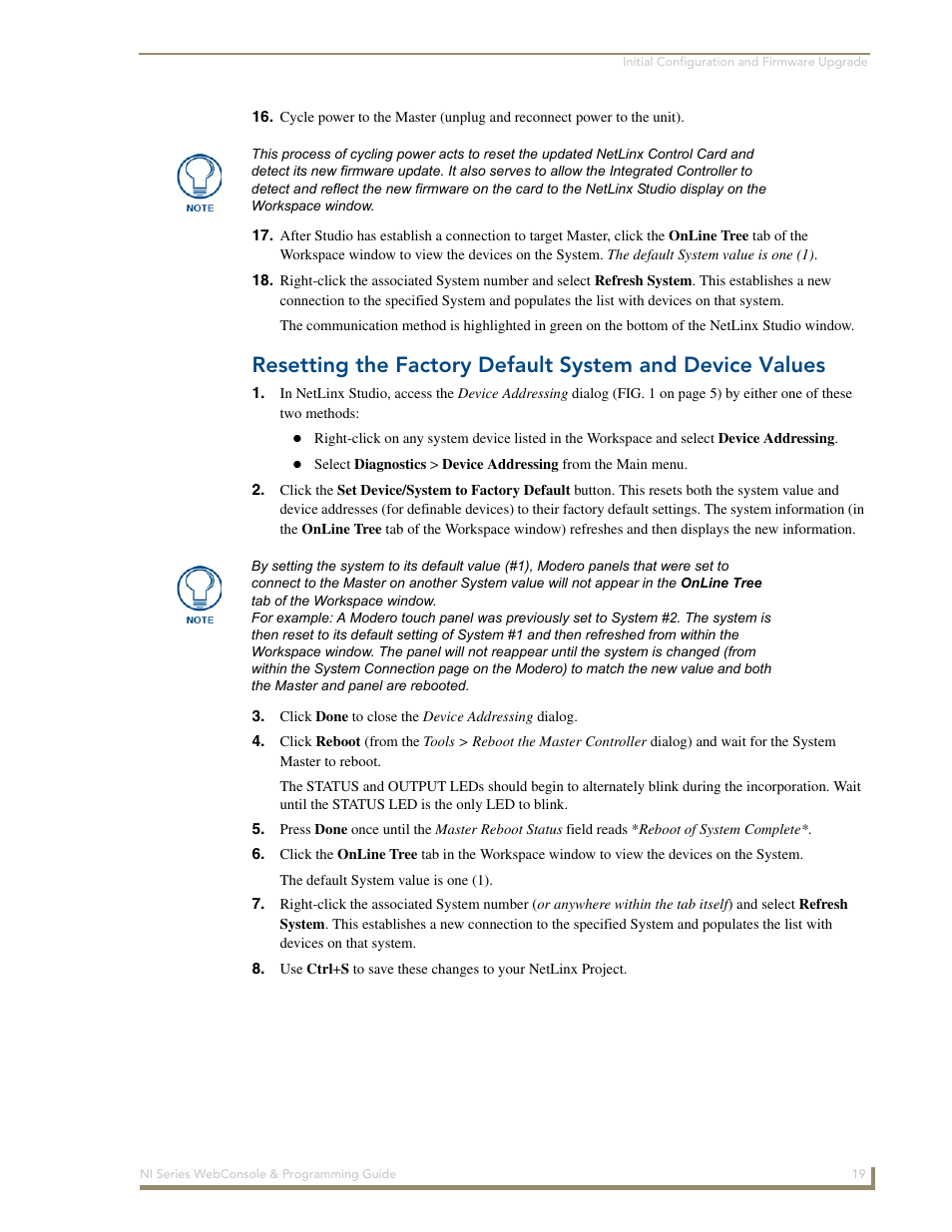 AMX NI-2100/3100/4100 User Manual | Page 27 / 154