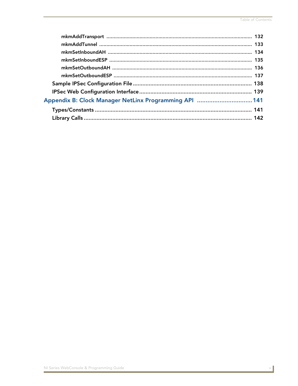 AMX NI-2100/3100/4100 User Manual | Page 7 / 154