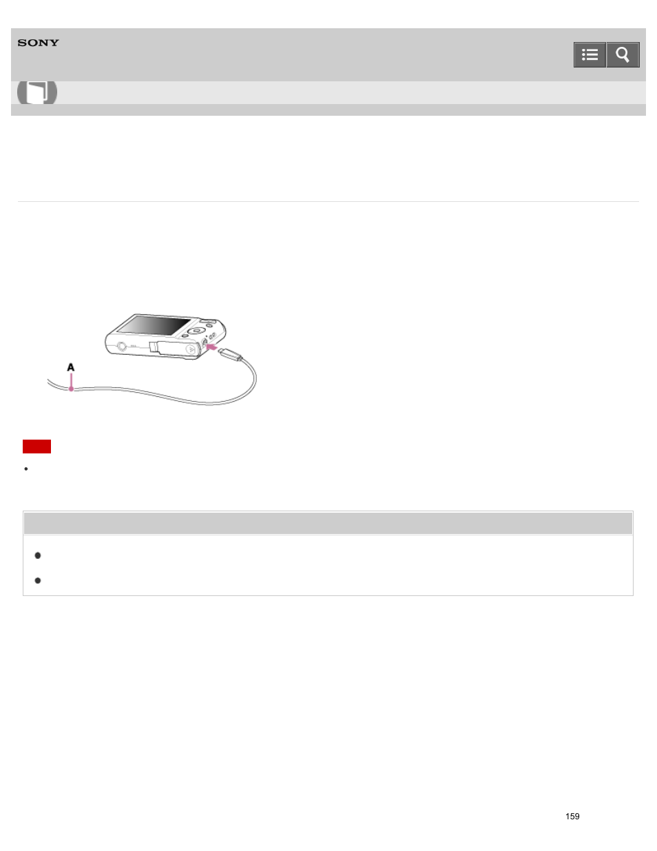 Connecting the camera to the computer, Help guide | Sony DSC-W800 User Manual | Page 159 / 224