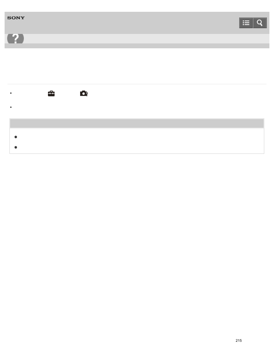 Cannot print images with date, Help guide | Sony DSC-W800 User Manual | Page 215 / 224