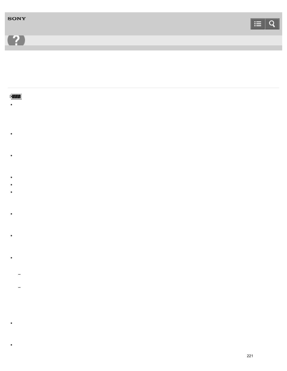 Messages, Help guide | Sony DSC-W800 User Manual | Page 221 / 224