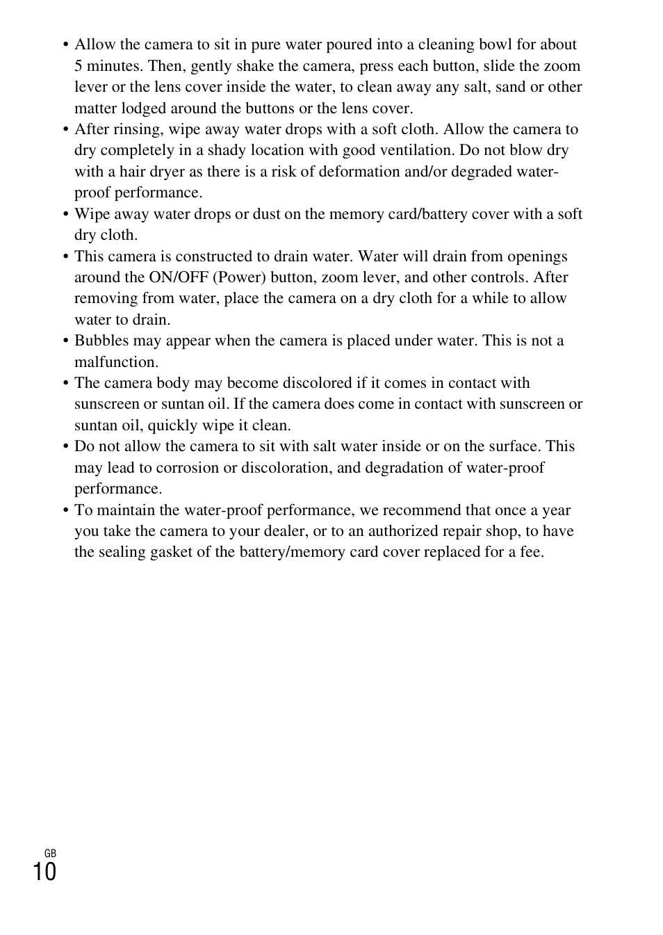 Sony DSC-TX30 User Manual | Page 10 / 80