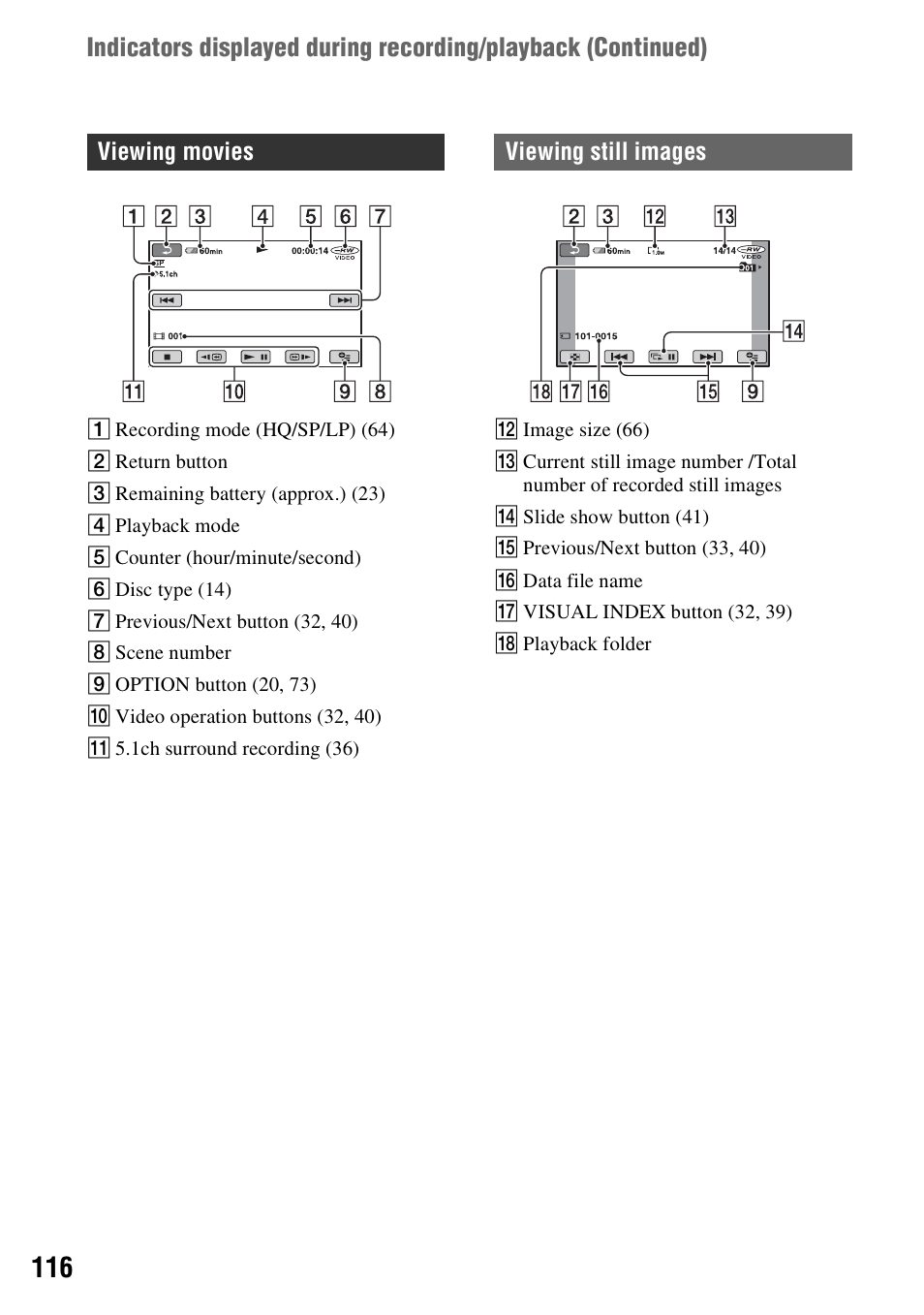 Sony DCR-DVD108BDL User Manual | Page 116 / 139