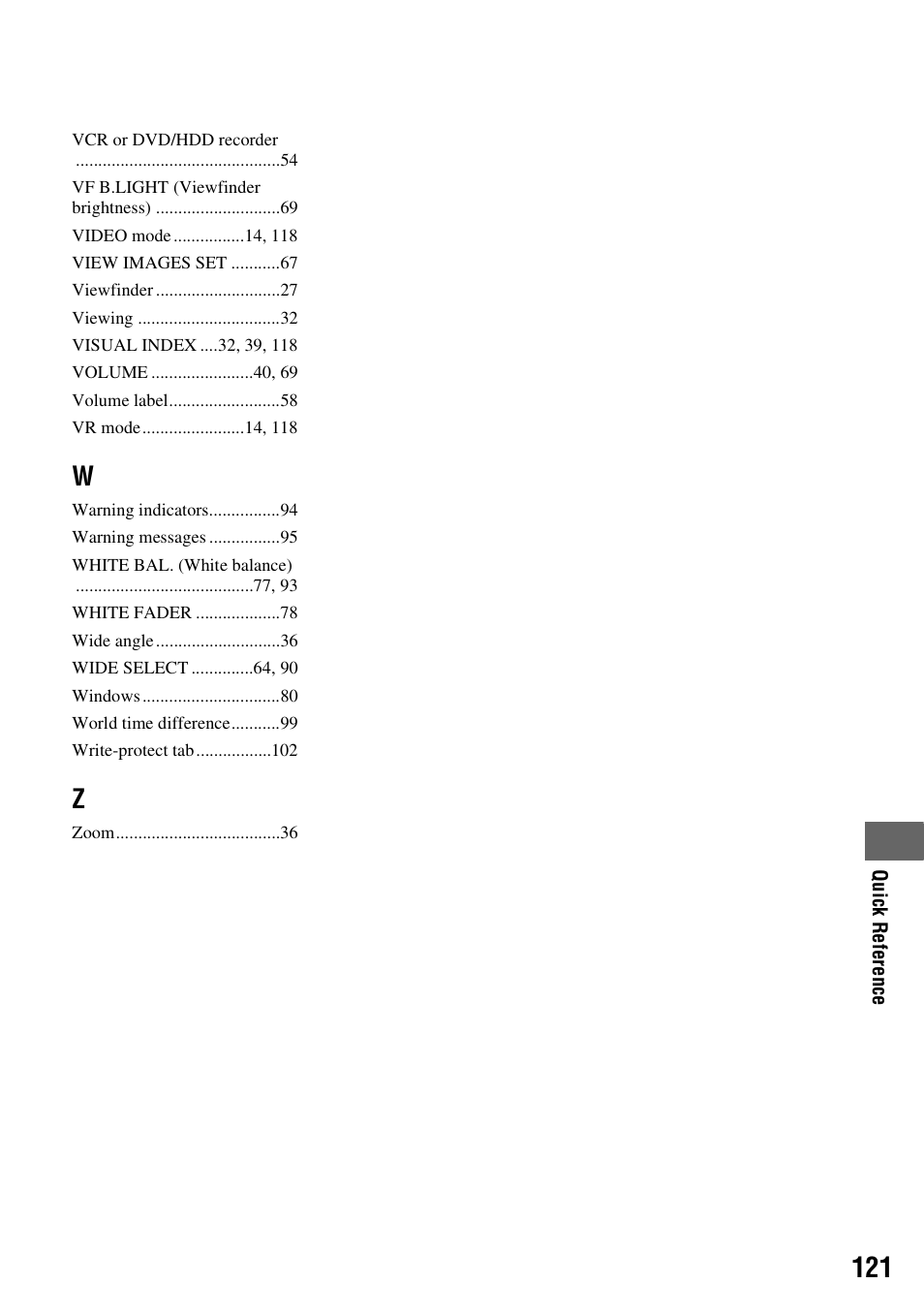 Sony DCR-DVD108BDL User Manual | Page 121 / 139