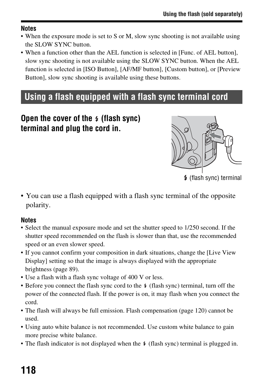 Sony SLT-A99V User Manual | Page 118 / 245