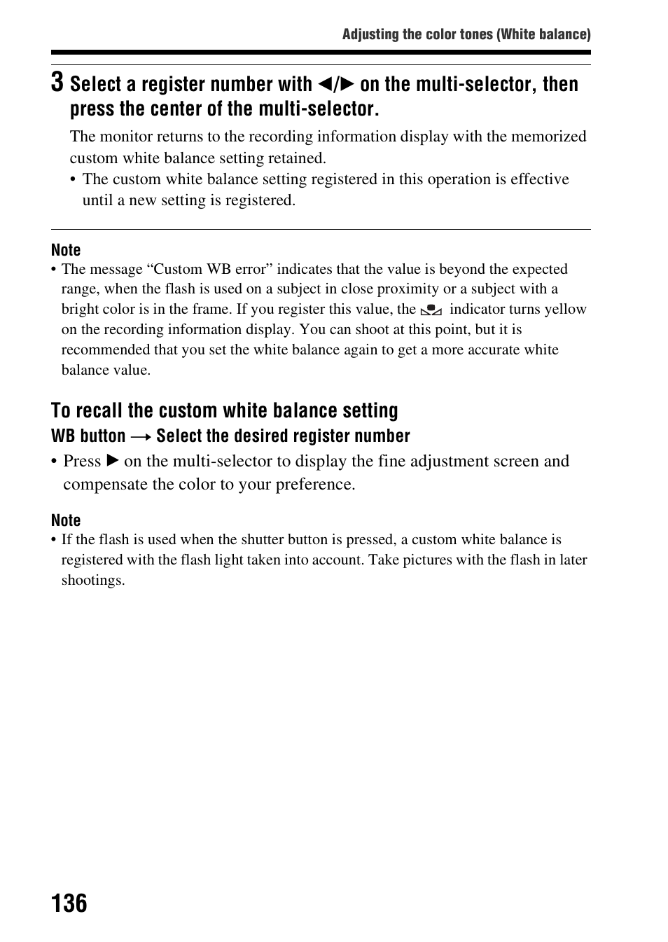 Sony SLT-A99V User Manual | Page 136 / 245