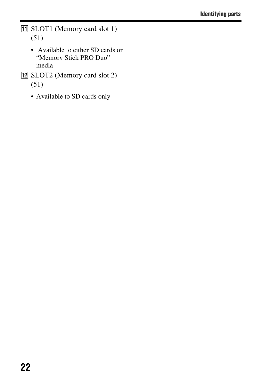 Sony SLT-A99V User Manual | Page 22 / 245