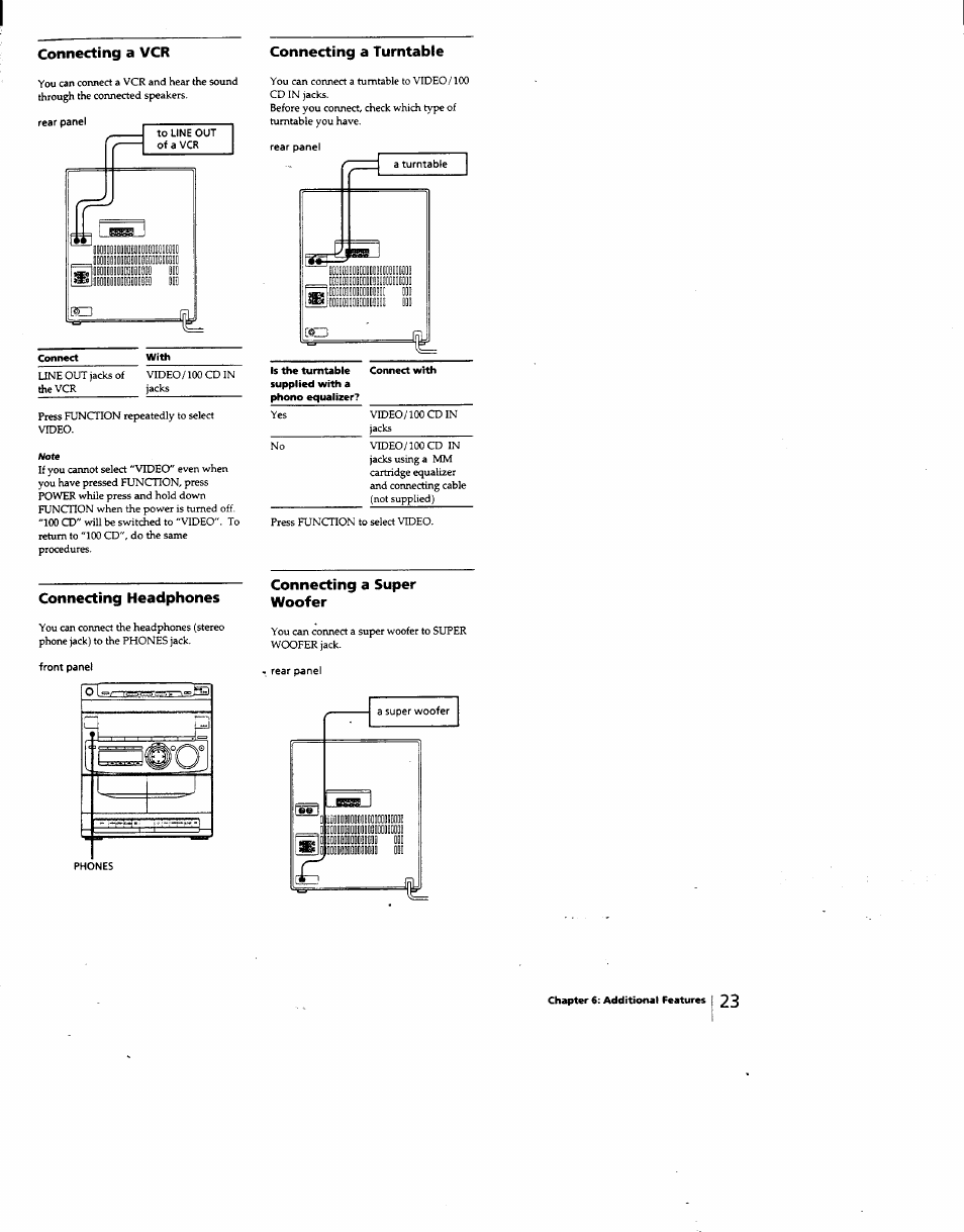 M mjyimimmm | Sony MHC-331 User Manual | Page 23 / 28