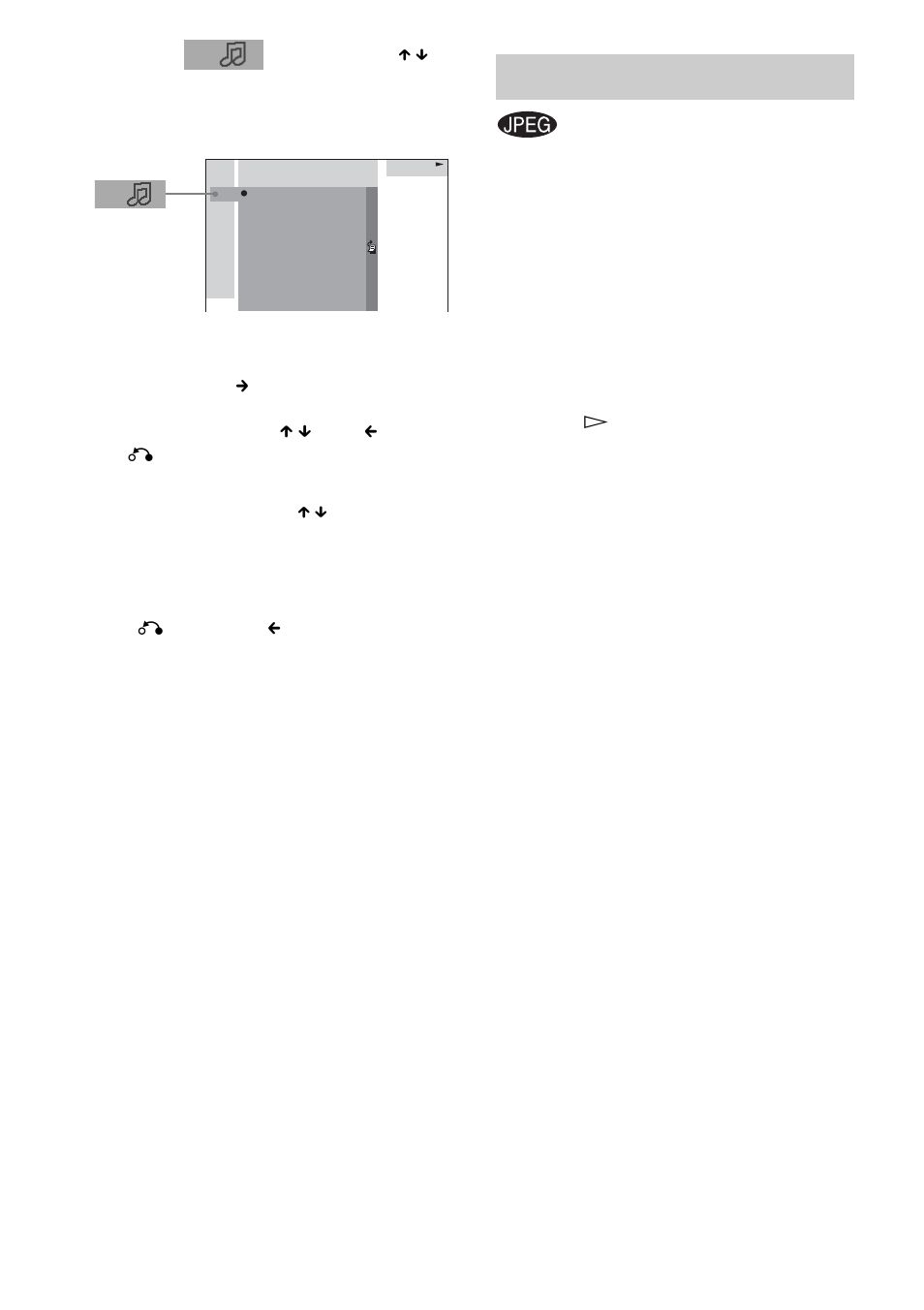 Playing jpeg image files | Sony SS-CT8 User Manual | Page 30 / 92