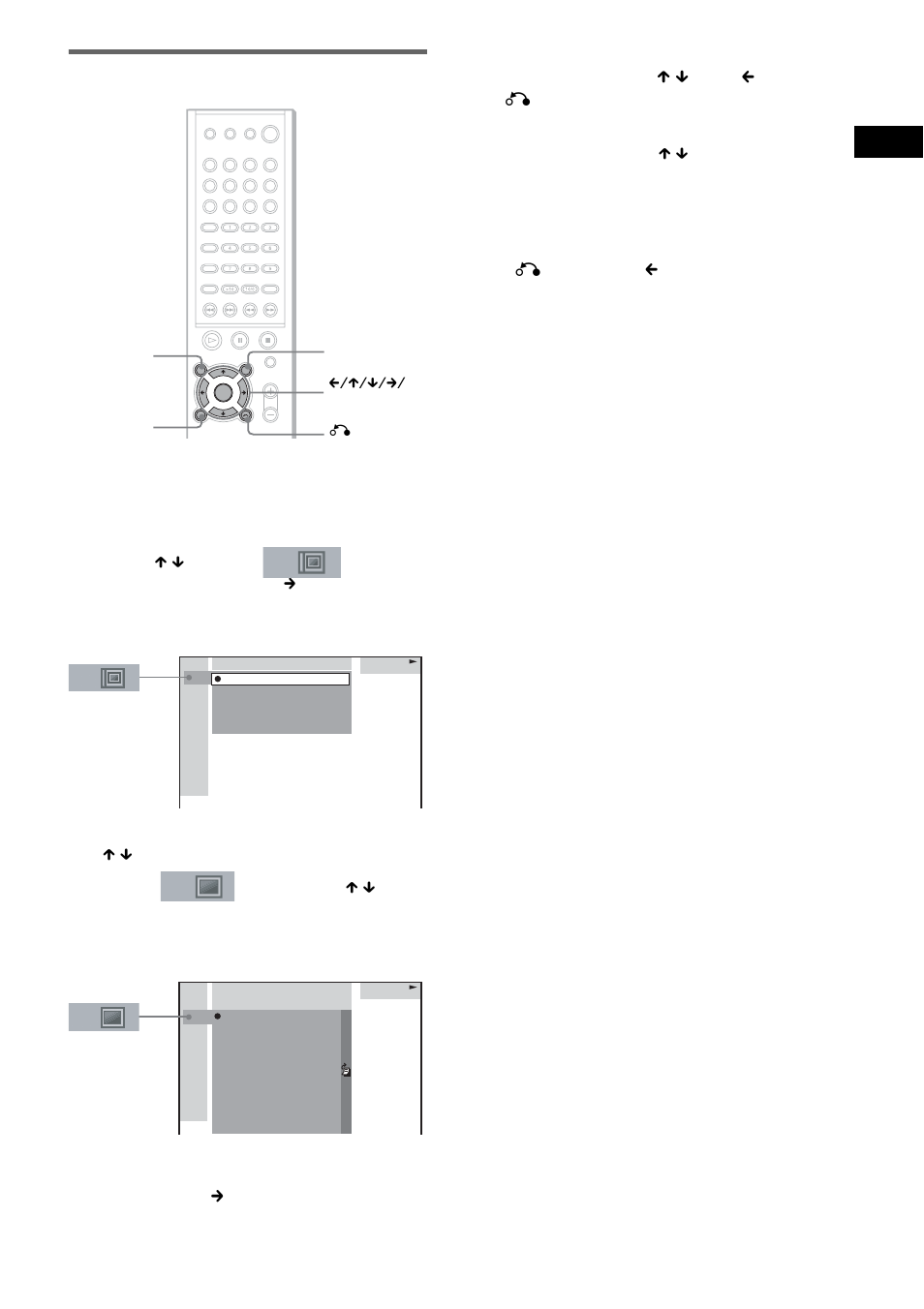 Selecting an album and file | Sony SS-CT8 User Manual | Page 31 / 92