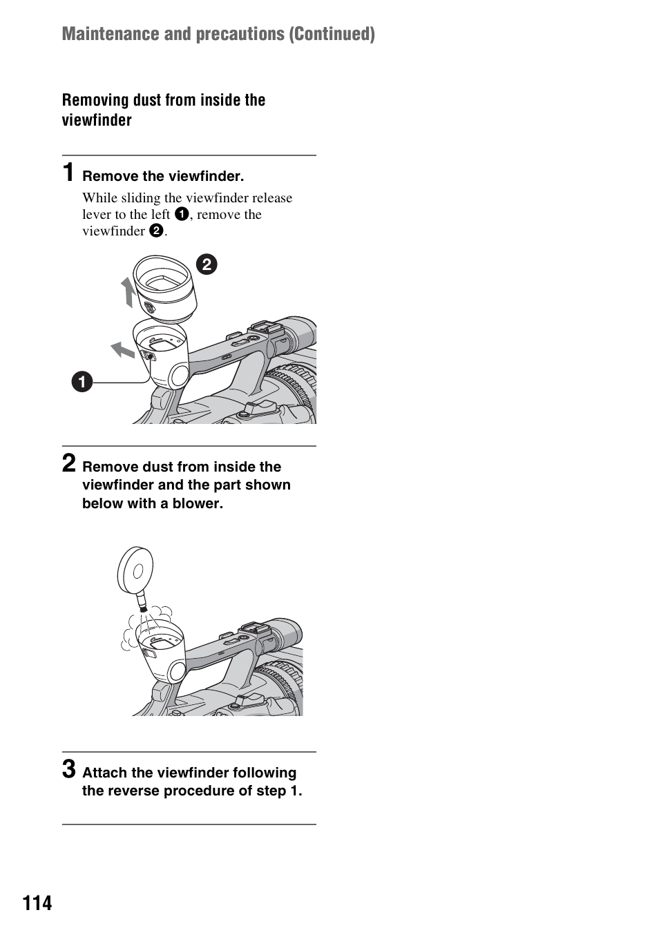 Sony HDR-FX7 User Manual | Page 114 / 131