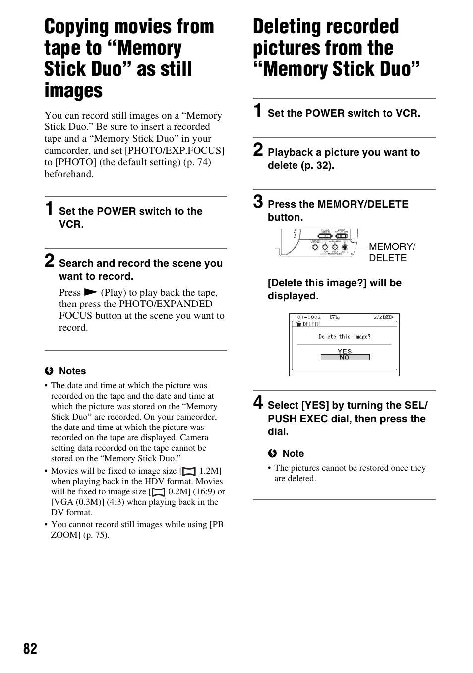 Sony HDR-FX7 User Manual | Page 82 / 131