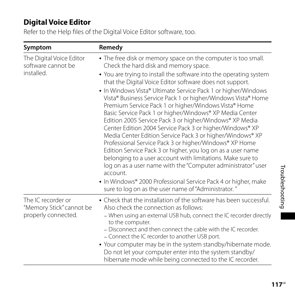 Digital voice editor | Sony ICD-SX750 User Manual | Page 117 / 136